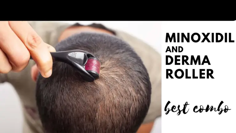 how use Minoxidil and derma roller